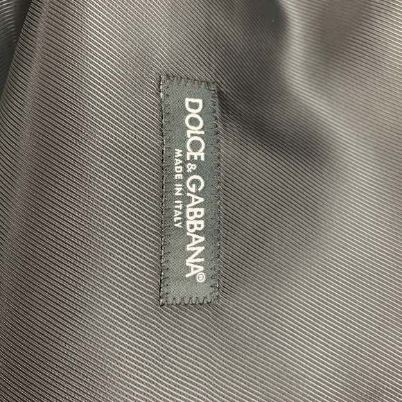 DOLCE & GABBANA Black Viscose Blend Buttoned Vest - Picture 5 of 5